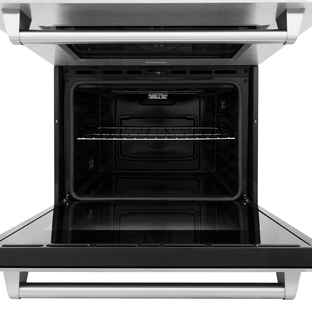 ZLINE 30" Professional Electric Double Wall Oven with Self Clean in DuraSnow® Stainless Steel (AWDS-30)