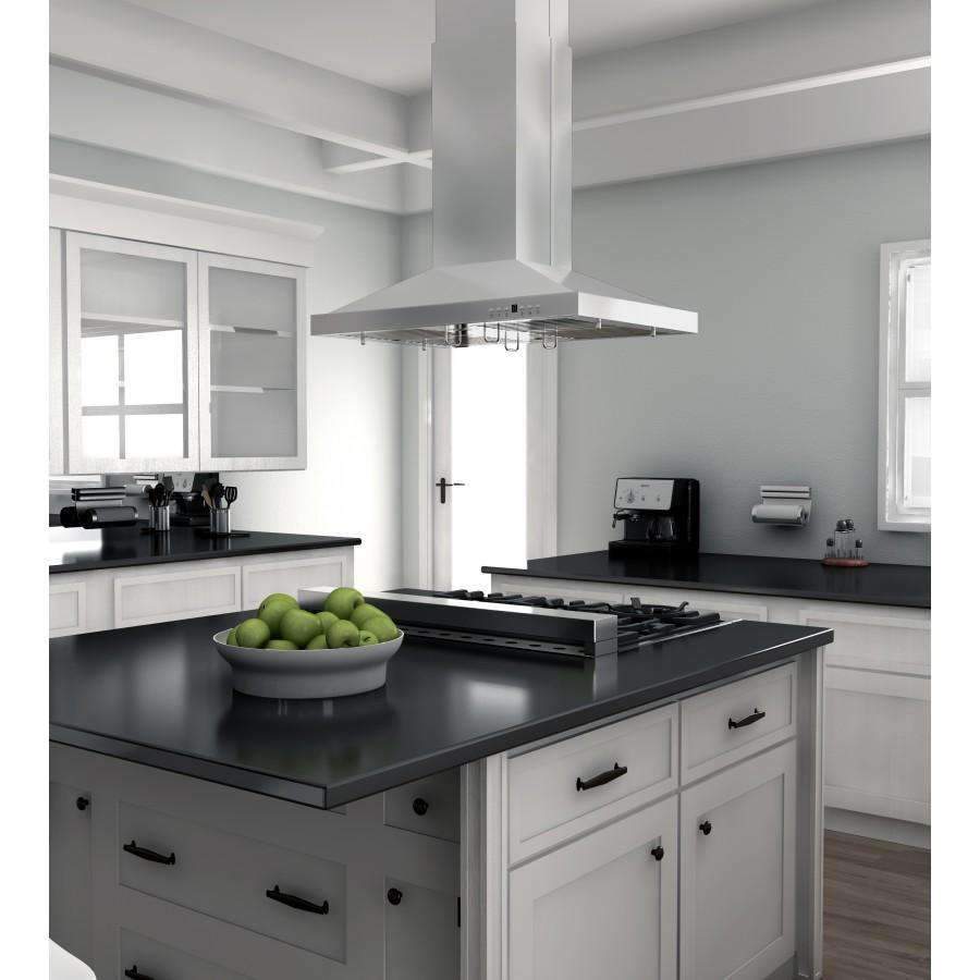 ZLINE 30-Inch Remote Dual Blower Island Range Hood with 700 CFM Motor (GL2i-RD-30)