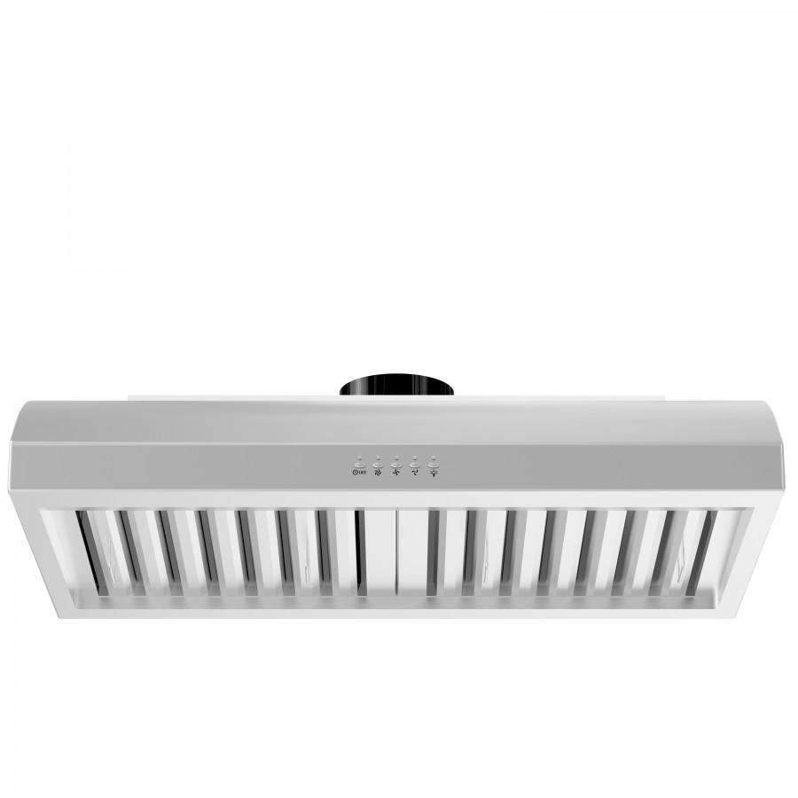 ZLINE 30-Inch Under Cabinet Stainless Steel Range Hood with 600 CFM Motor (627-30)