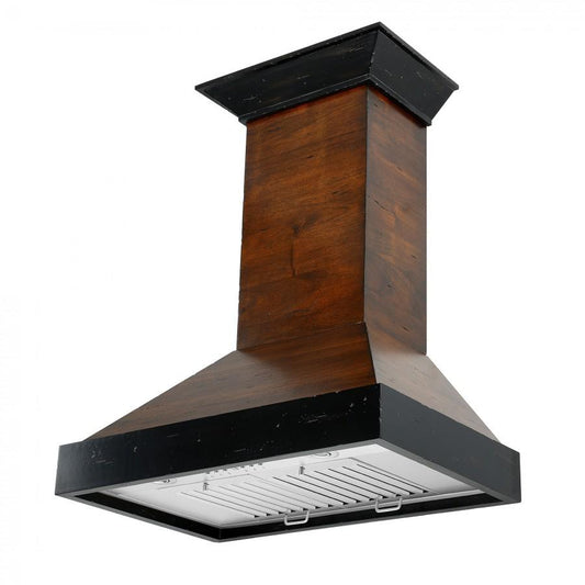 ZLINE 30-Inch Wooden Wall Range Hood, Crown Molding (KBAR-30)