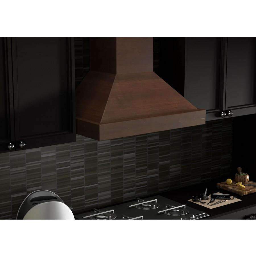 ZLINE 30-Inch Wooden Wall Range Hood with Crown Molding (KBRR-30)