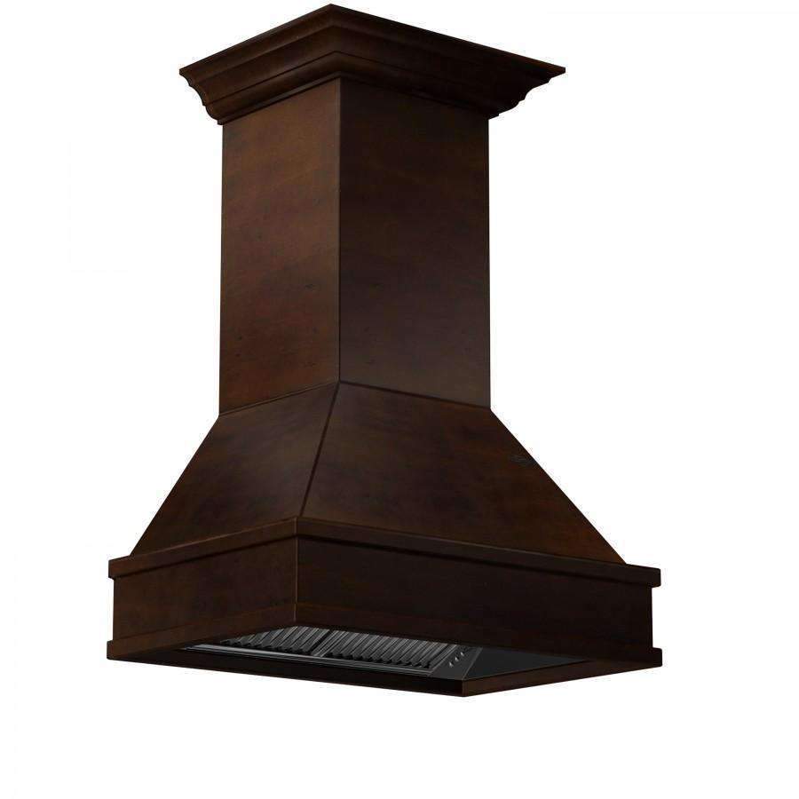 ZLINE 30-Inch Wooden Wall Range Hood with Crown Molding(329WH-30)