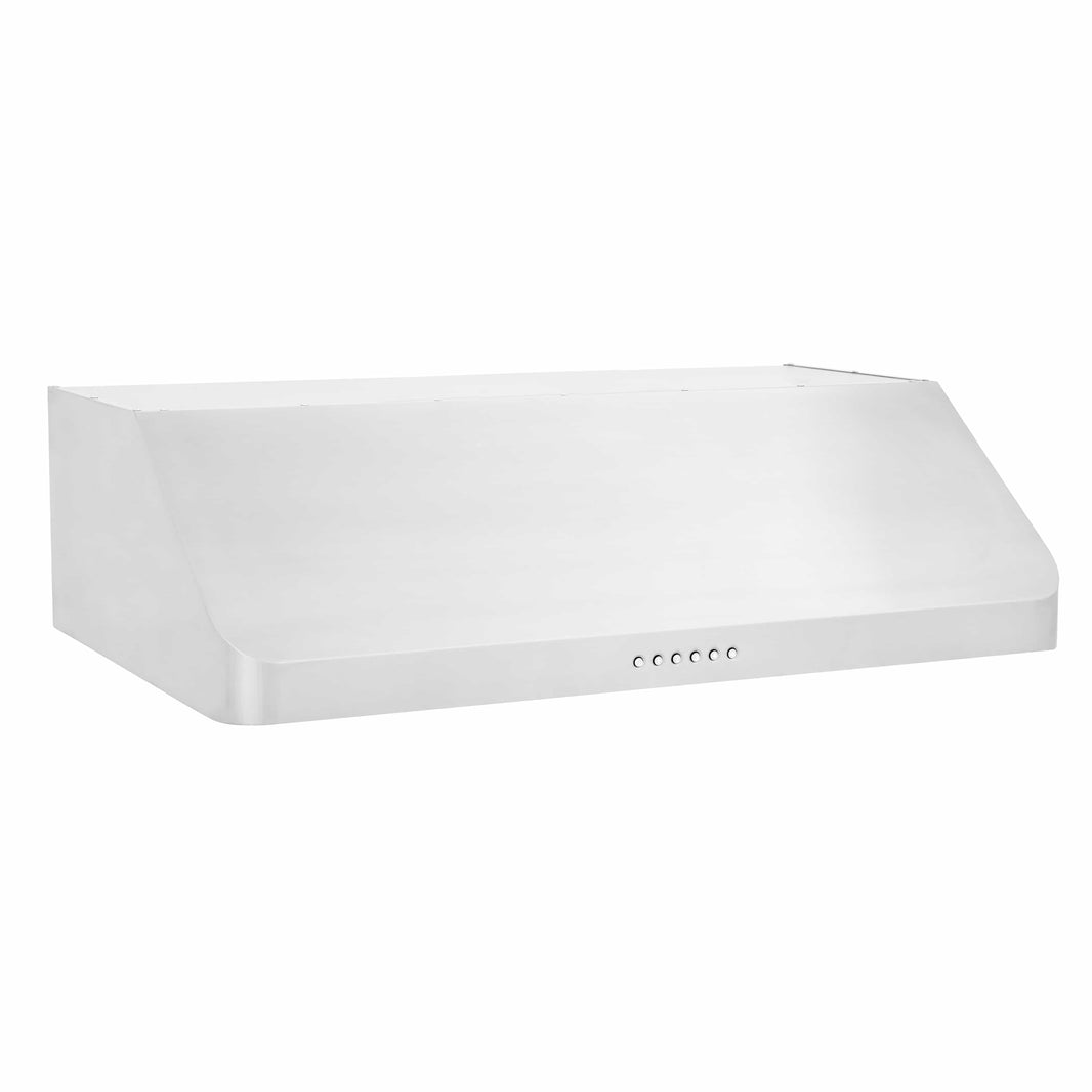 ZLINE 36-Inch Alpine Series Ducted Under Cabinet Range Hood with Remote in Stainless Steel (ALP10UC-36)