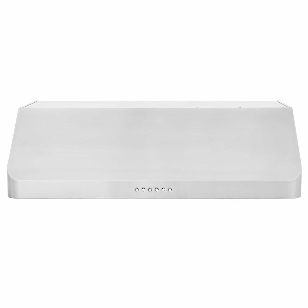 ZLINE 36-Inch Alpine Series Ducted Under Cabinet Range Hood with Remote in Stainless Steel (ALP10UC-36)