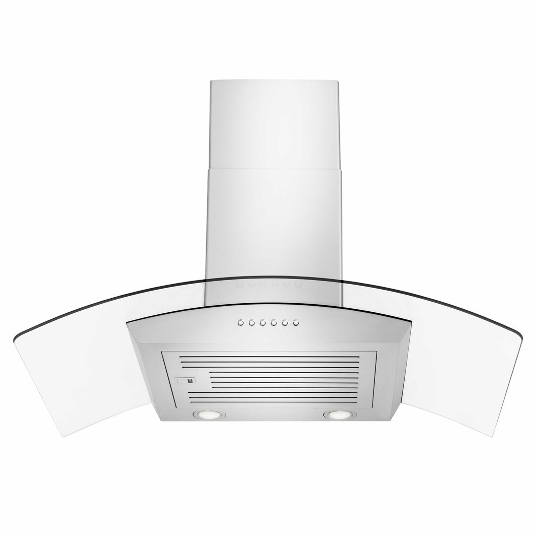 ZLINE 36-Inch Alpine Series Ducted Wall Mount Range Hood in Stainless Steel (ALP70WL-36)