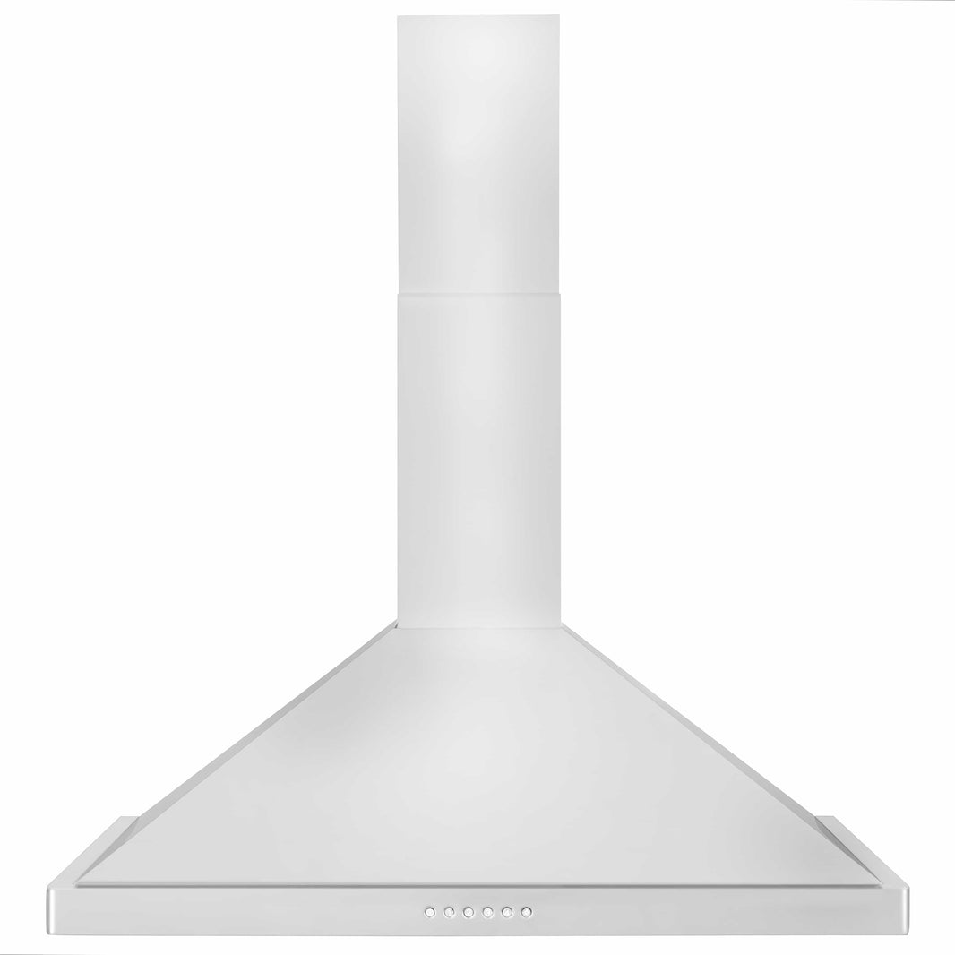 ZLINE 36-Inch Alpine Series Ducted Wall Mount Range Hood in Stainless Steel with Remote (ALP10WL-36)