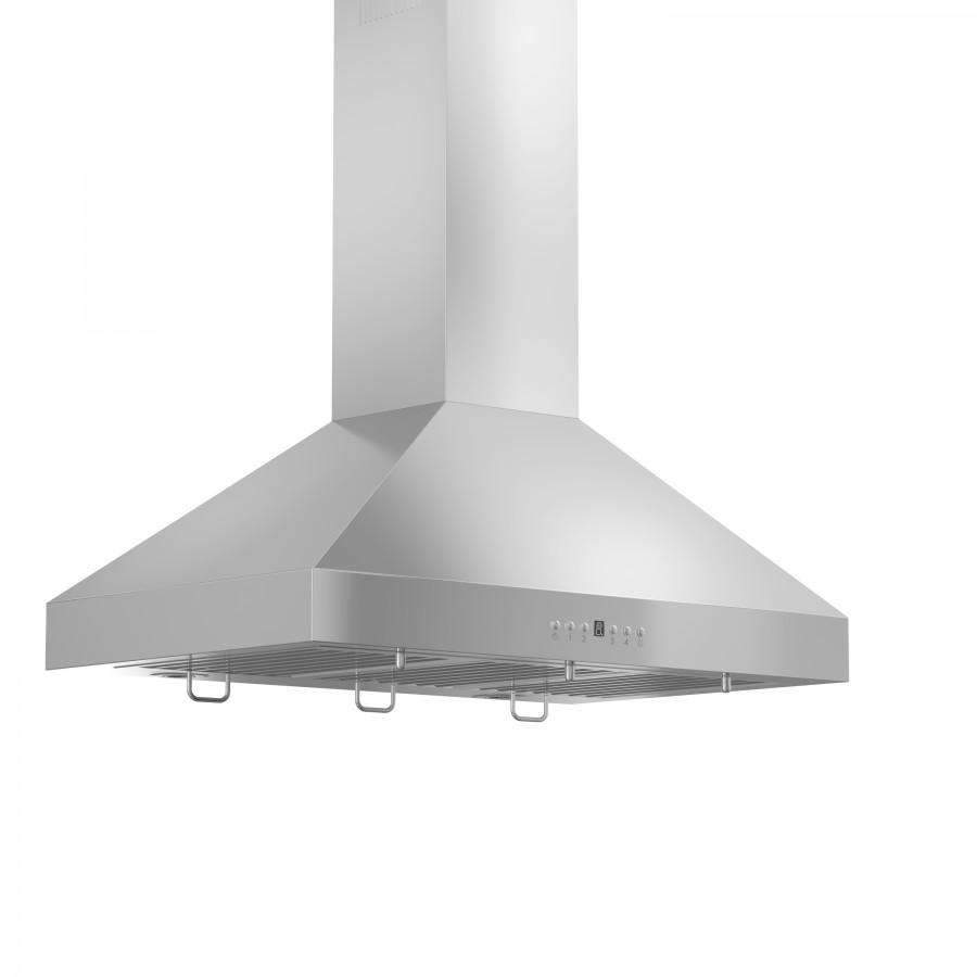 ZLINE 36-Inch Convertible Island Mount Range Hood in Stainless Steel (KL3i-36)