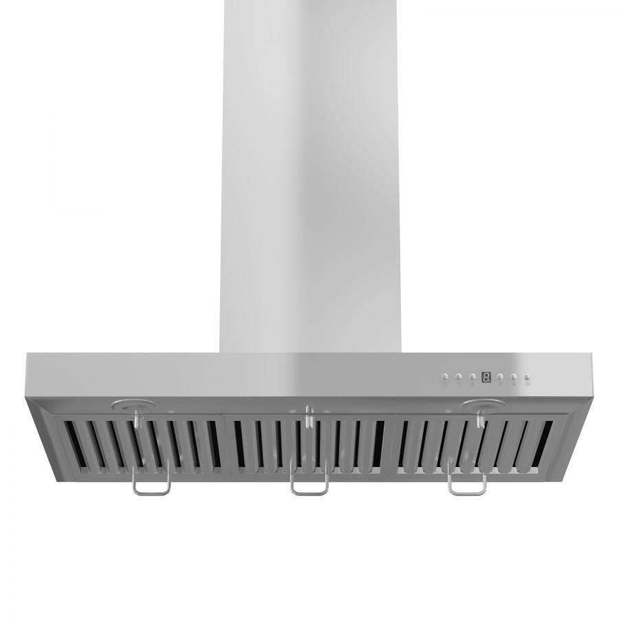 ZLINE 36-Inch Convertible Vent Wall Mount Range Hood in Stainless Steel (KE-36)