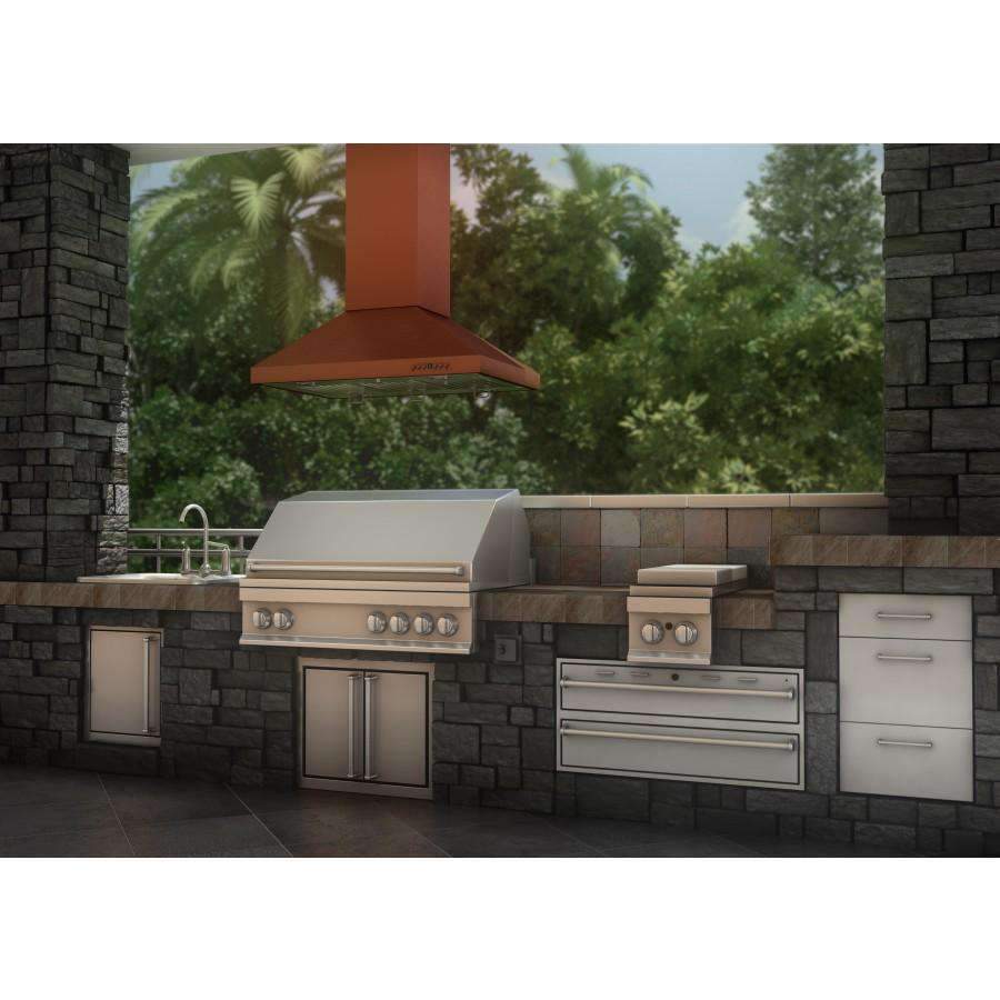 ZLINE 36-Inch Copper Island Range Hood (8KL3iC-36)