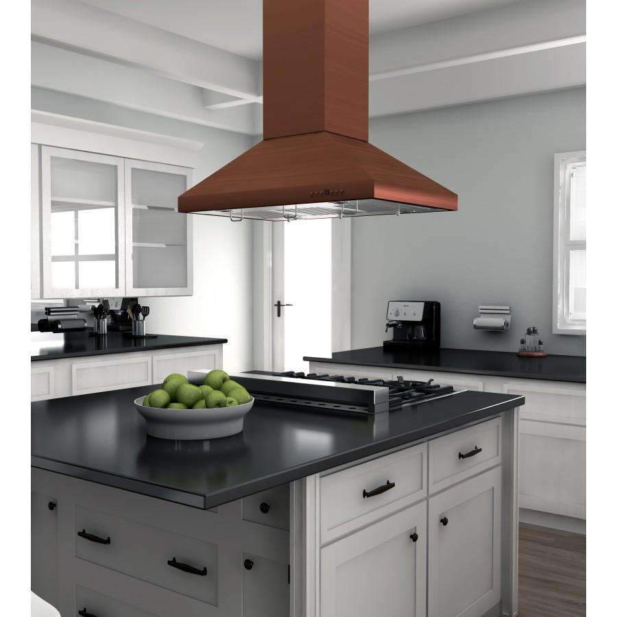 ZLINE 36-Inch Copper Island Range Hood (8KL3iC-36)