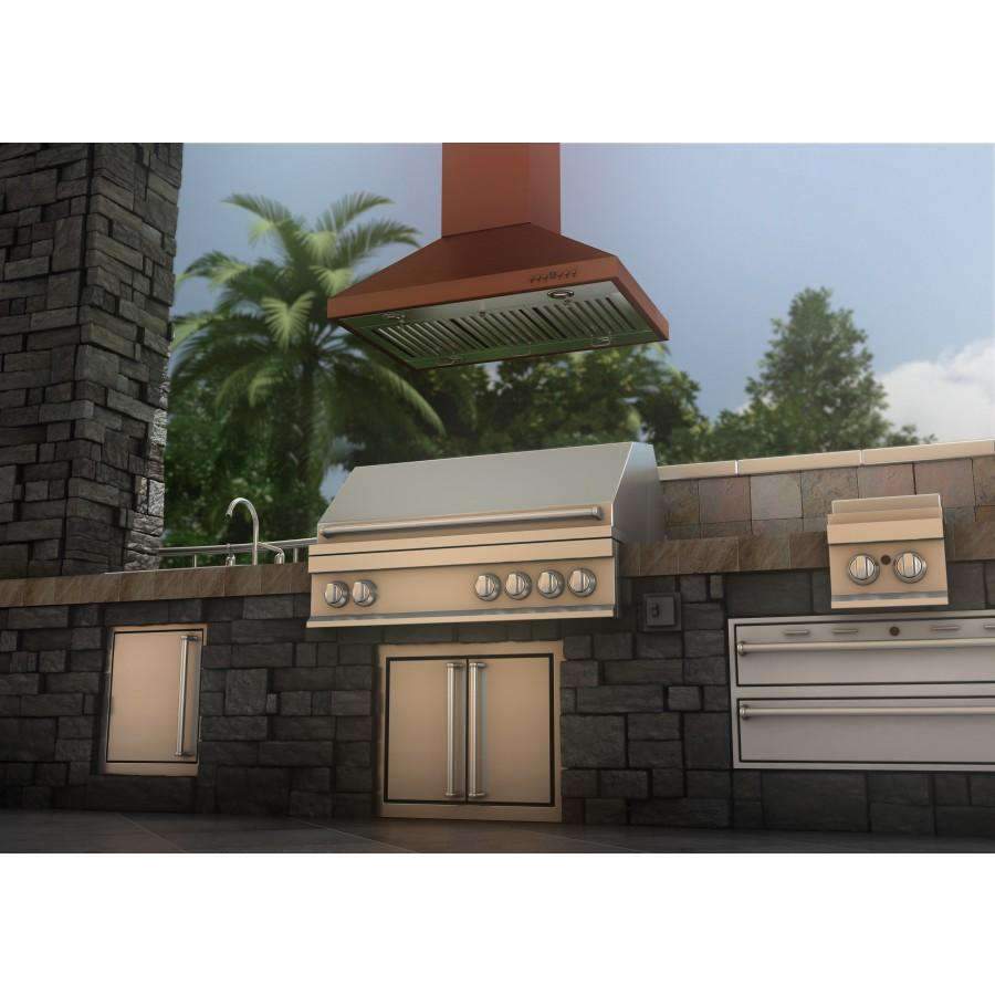 ZLINE 36-Inch Copper Island Range Hood (8KL3iC-36)