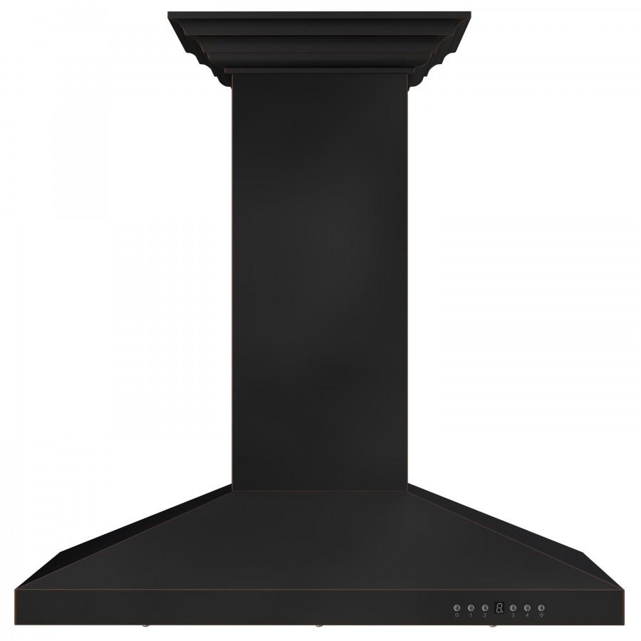 ZLINE 36-Inch Designer Series Oil-Rubbed Bronze Island Range Hood (8KL3iB-36)