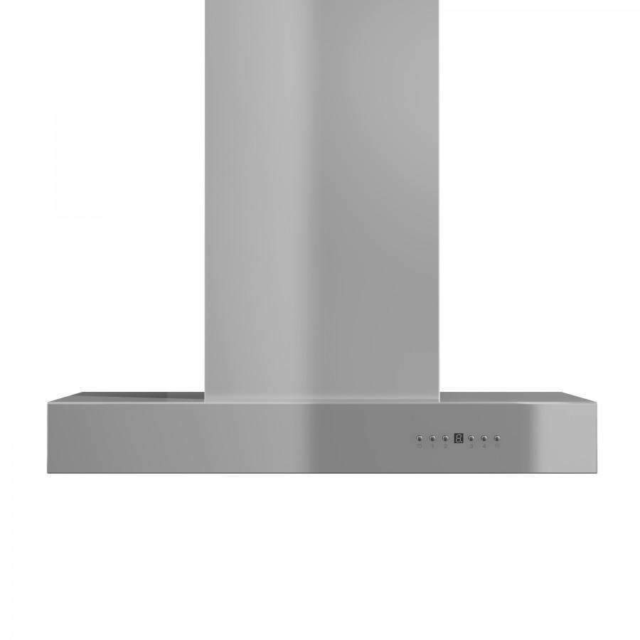 ZLINE 36-Inch Ducted Outdoor Island Mount Range Hood in Stainless Steel (KECOMi-304-36)