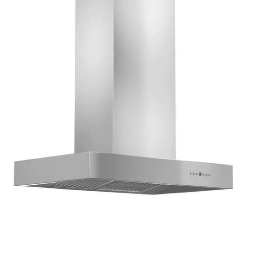 ZLINE 36-Inch Ducted Outdoor Island Mount Range Hood in Stainless Steel (KECOMi-304-36)