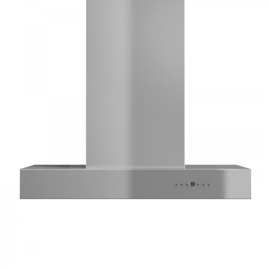 ZLINE 36-Inch Ducted Professional Island Mount Range Hood in Stainless Steel (KECOMi-36)