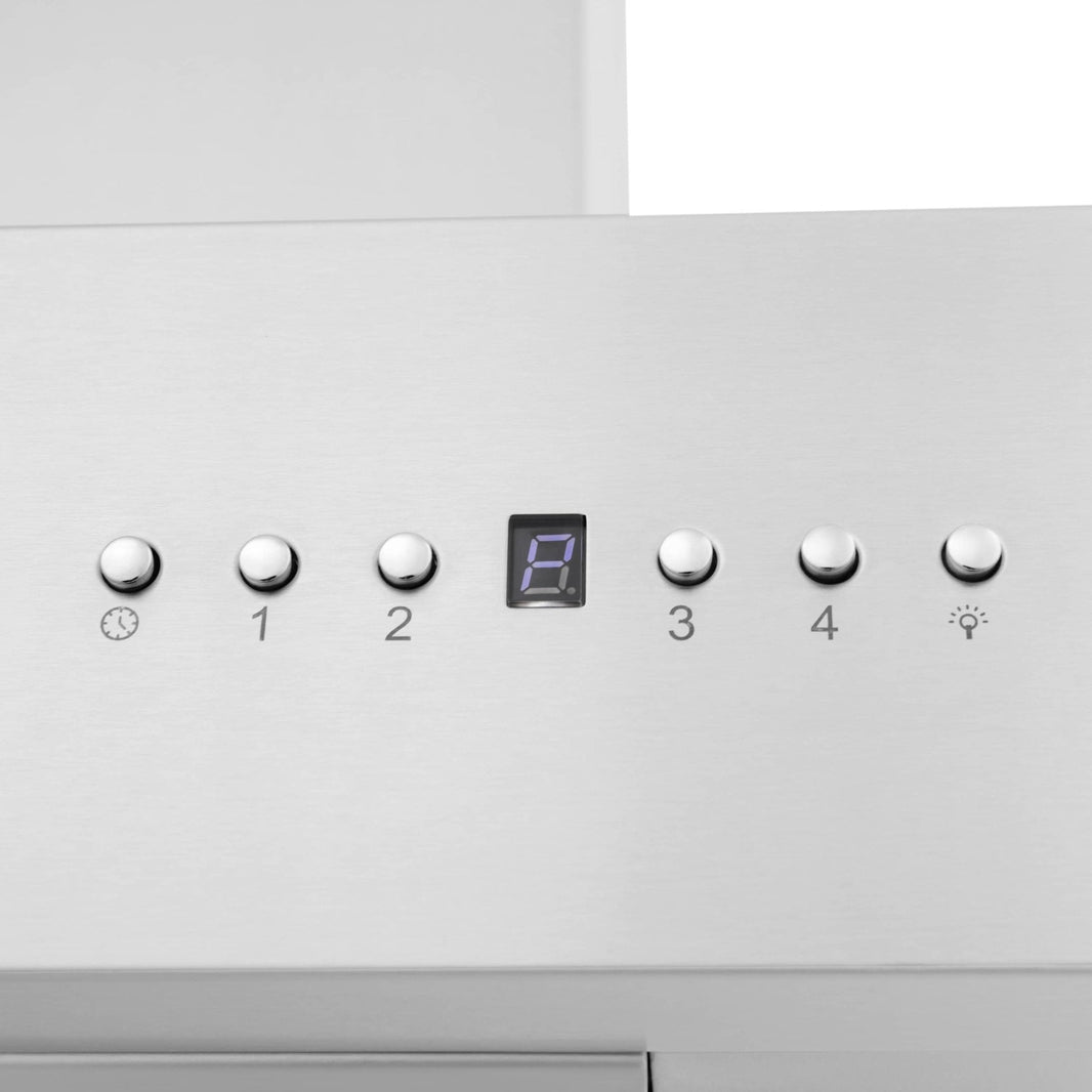 ZLINE 36-Inch Ducted Professional Wall Mount Range Hood in Stainless Steel (KECOM-36)