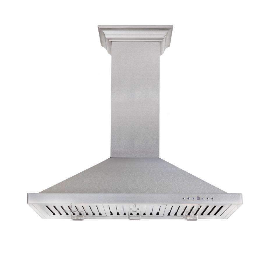 ZLINE 36-Inch DuraSnow Stainless Steel Wall Mount Range Hood (8KBS-36)