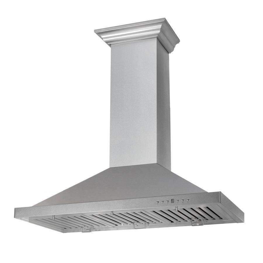 ZLINE 36-Inch DuraSnow Stainless Steel Wall Mount Range Hood (8KBS-36)