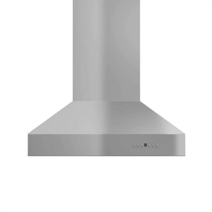 ZLINE 36-Inch Ducted Island Mount Range Hood in Outdoor Approved Stainless Steel (697i-304-36)