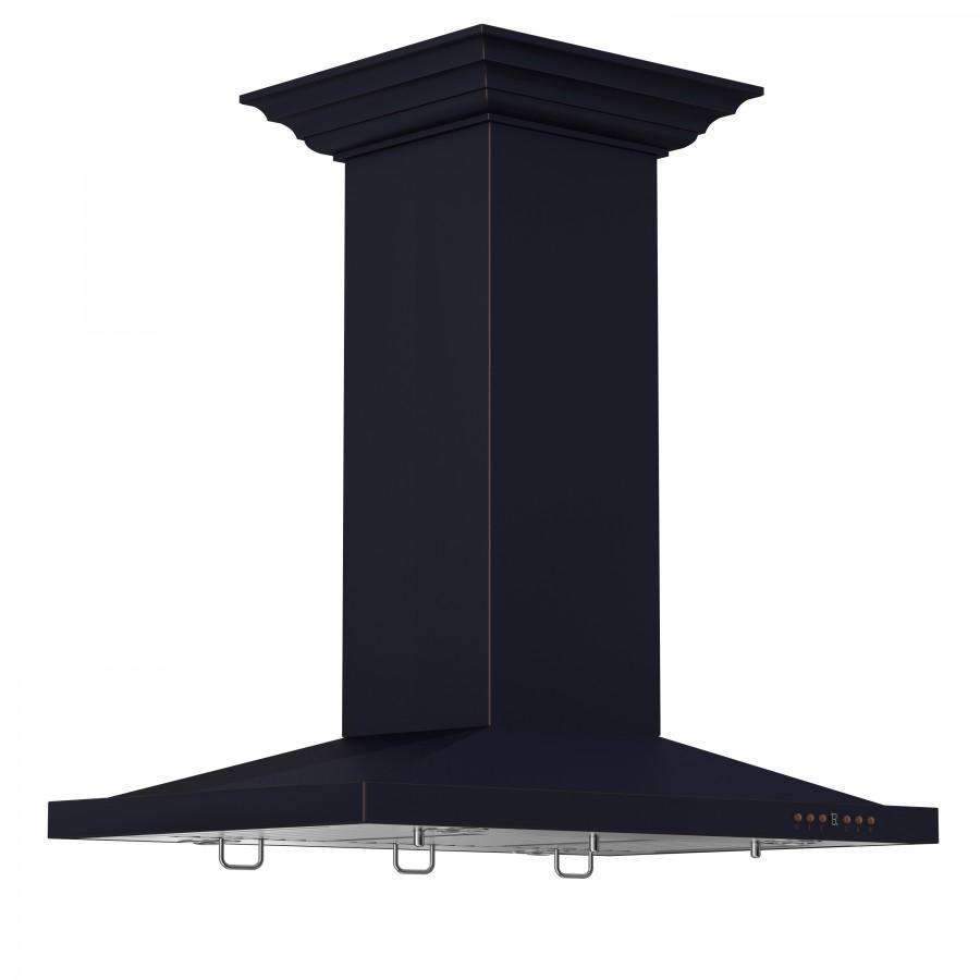 ZLINE 36-Inch Oil-Rubbed Bronze Island Range Hood (8GL2Bi-36)