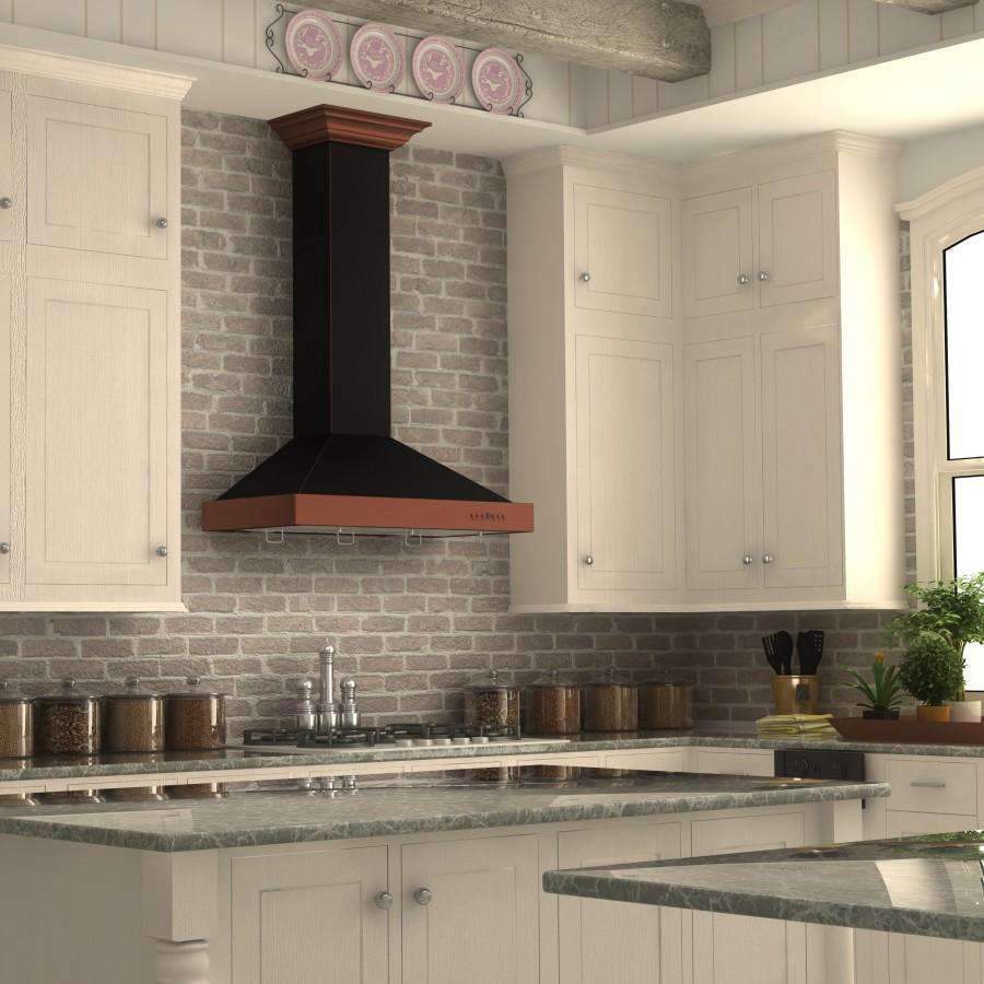 ZLINE 36-Inch Oil-Rubbed Bronze Wall Range Hood (KB2-BCXXX-36)