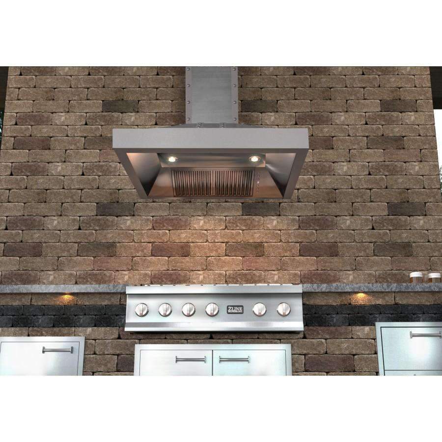 ZLINE 36-Inch Stainless Wall Range Hood with 700 CFM Motor (655-4SSSS-36)