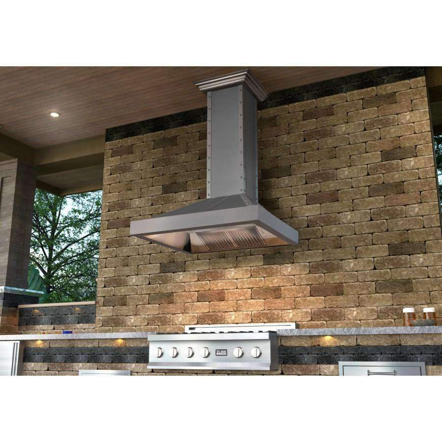 ZLINE 36-Inch Stainless Wall Range Hood with 700 CFM Motor (655-4SSSS-36)