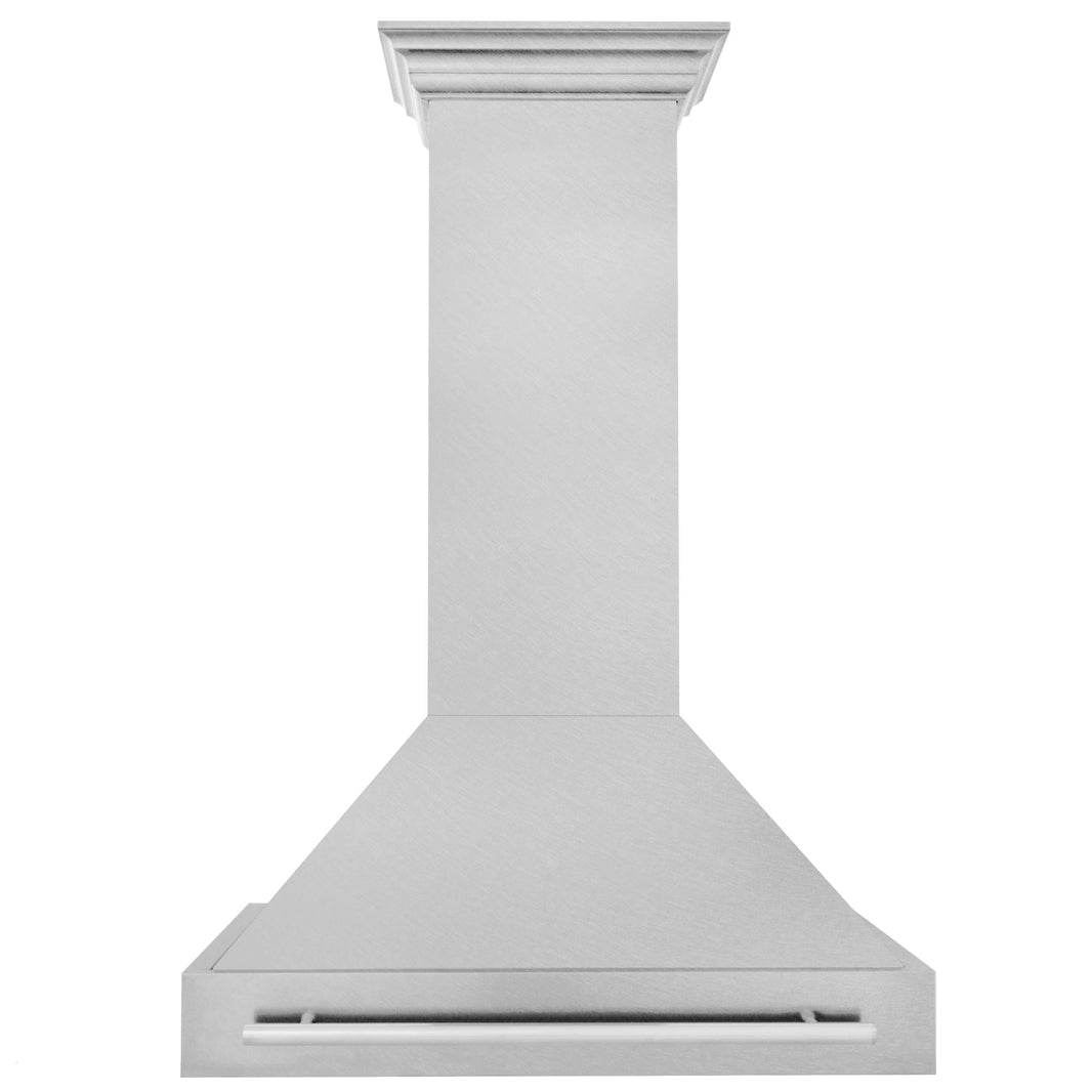 ZLINE 36-Inch Wall Mount Range Hood in DuraSnow Stainless Steel with DuraSnow Handle (8654SNX-36)