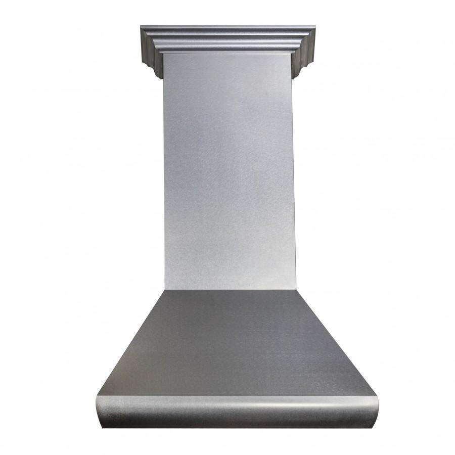 ZLINE 36-Inch Wall Mount Range Hood with DuraSnow Stainless Steel and 700 CFM Motor (8687S-36)