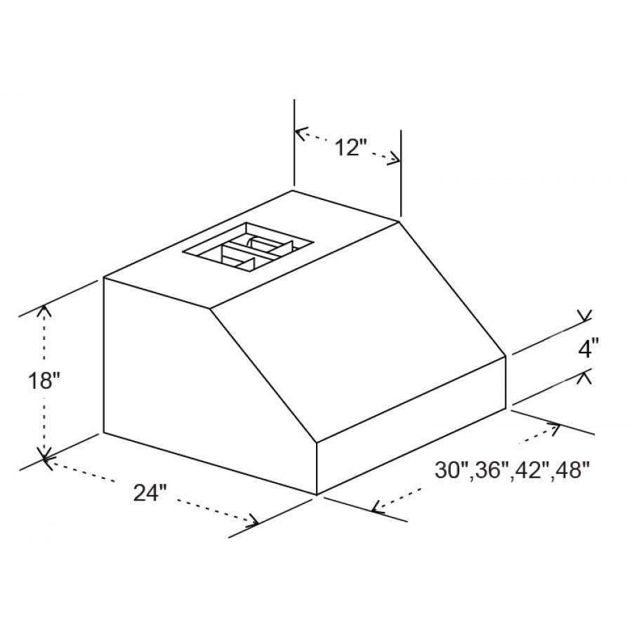 ZLINE 36-InchOil-Rubbed Under Cabinet Range Hood with 700 CFM Motor (8685B-36)