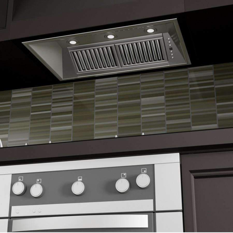 ZLINE 40-Inch Remote Dual Blower Range Hood Insert in Stainless Steel - 21-Inch Depth (721-RD-40)