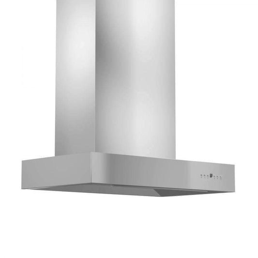 ZLINE 42-Inch Ducted Professional Wall Mount Range Hood in Stainless Steel (KECOM-42)