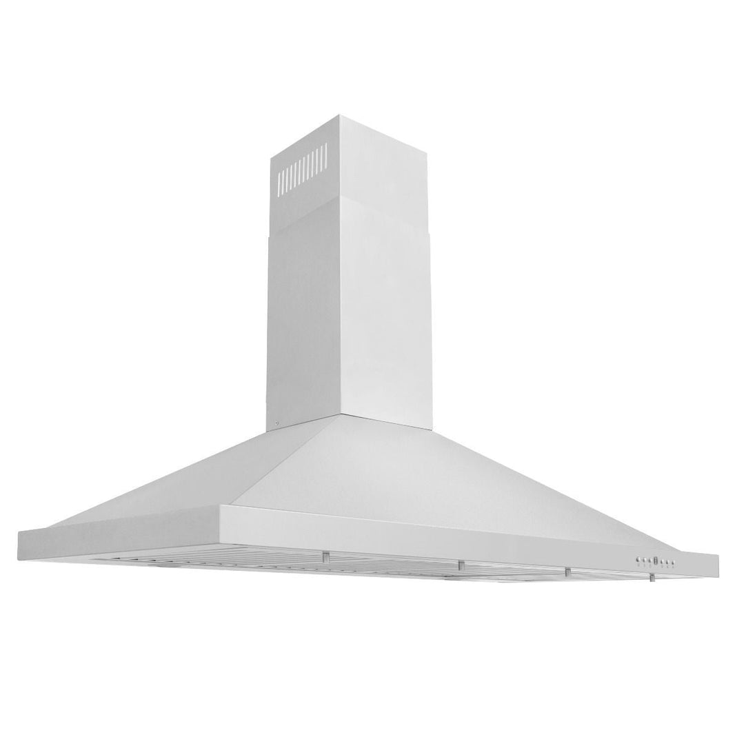 ZLINE 42-Inch Convertible Vent Wall Mount Range Hood in Stainless Steel (KB-42)