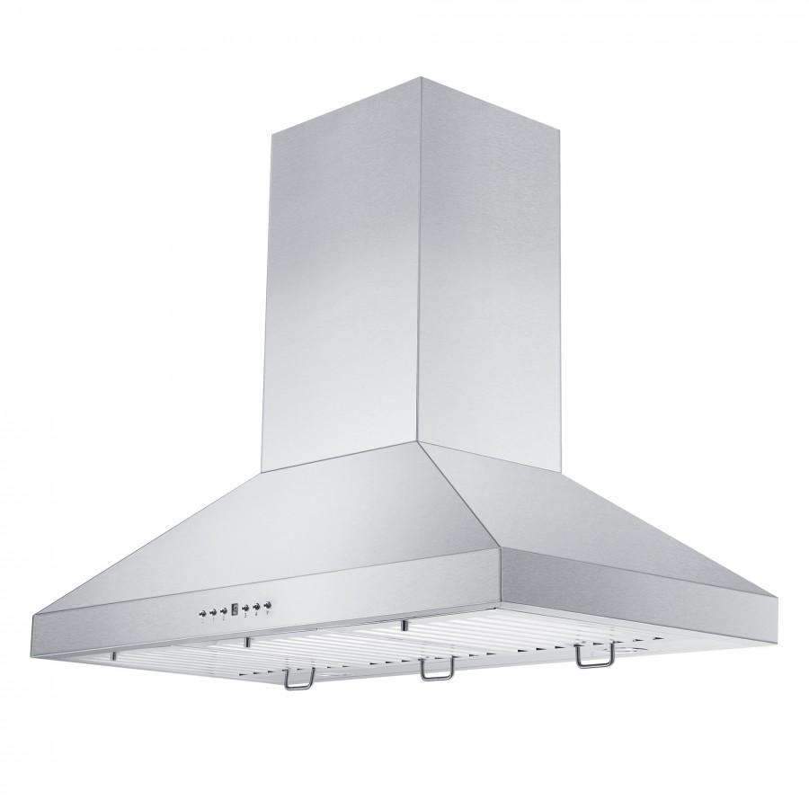 ZLINE 42-Inch Convertible Vent Wall Mount Range Hood in Stainless Steel (KL3-42)