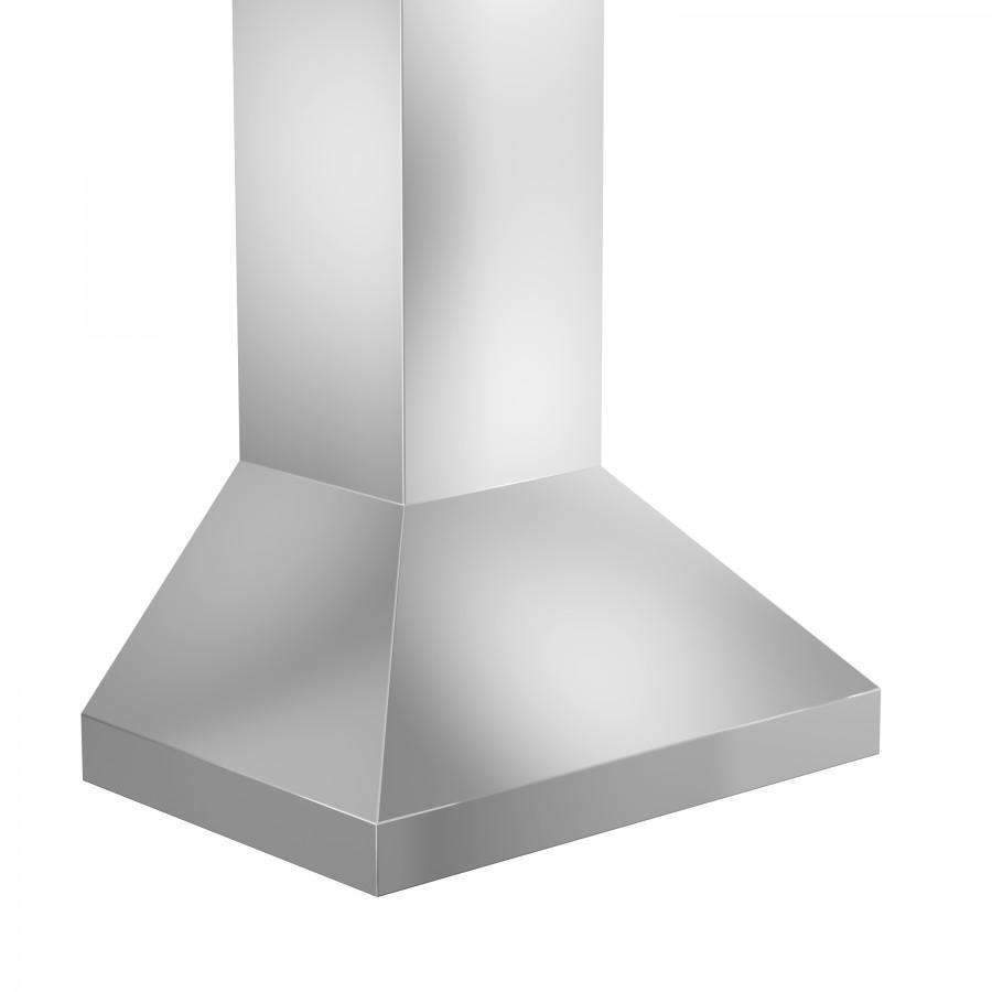 ZLINE 42-Inch Professional Convertible Vent Wall Mount Range Hood in Stainless Steel (597-42)