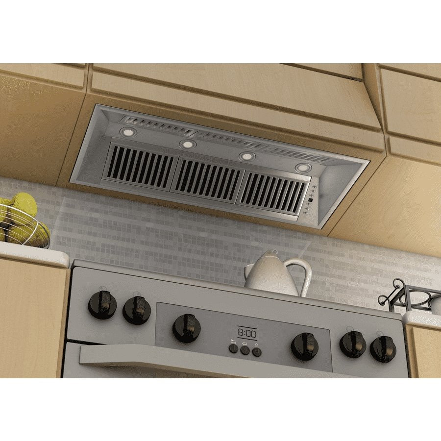 ZLINE 46-Inch Island Range Hood Insert in Stainless Steel - 21-Inch Depth (721i-46)