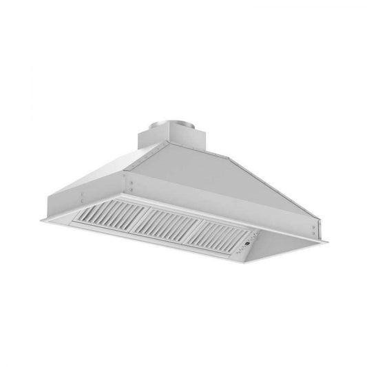 ZLINE 46-Inch Remote Dual Blower Range Hood Insert in Stainless Steel with 700 CFM Motor - 21-Inch Depth (721-RD-46)