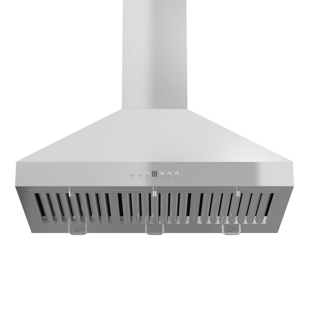 ZLINE 48-Inch Convertible Island Mount Range Hood in Stainless Steel (KL3i-48)