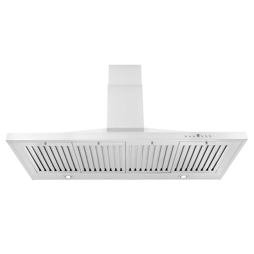 ZLINE 48-Inch Convertible Vent Wall Mount Range Hood in Stainless Steel (KB-48)