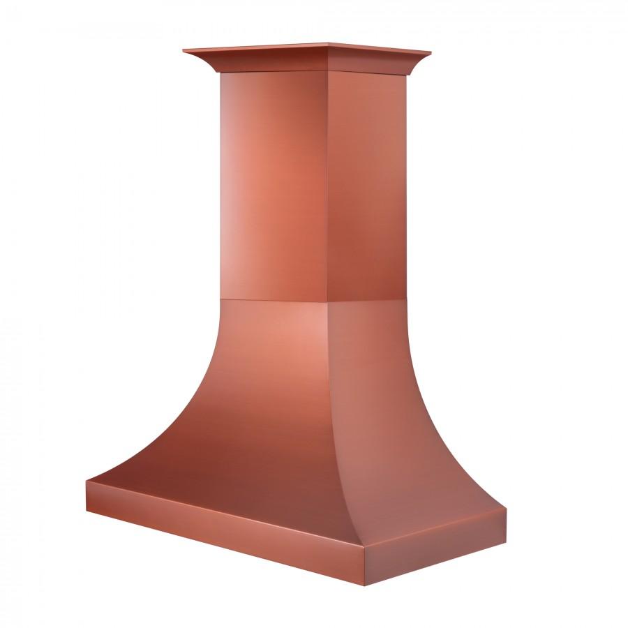 ZLINE 48-Inch Designer Series Copper Finish Wall Range Hood with 700 CFM Motor (8632C-48)