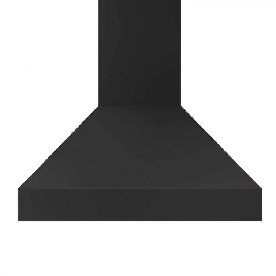 ZLINE 48-Inch Designer Series Oil-Rubbed Bronze Wall Range Hood with Crown Molding and 700 CFM Motor (8667B-48)