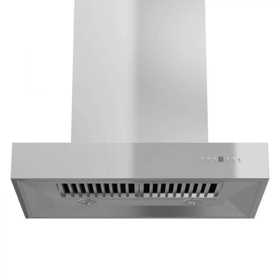 ZLINE 48-Inch Ducted Professional Wall Mount Range Hood in Stainless Steel (KECOM-48)