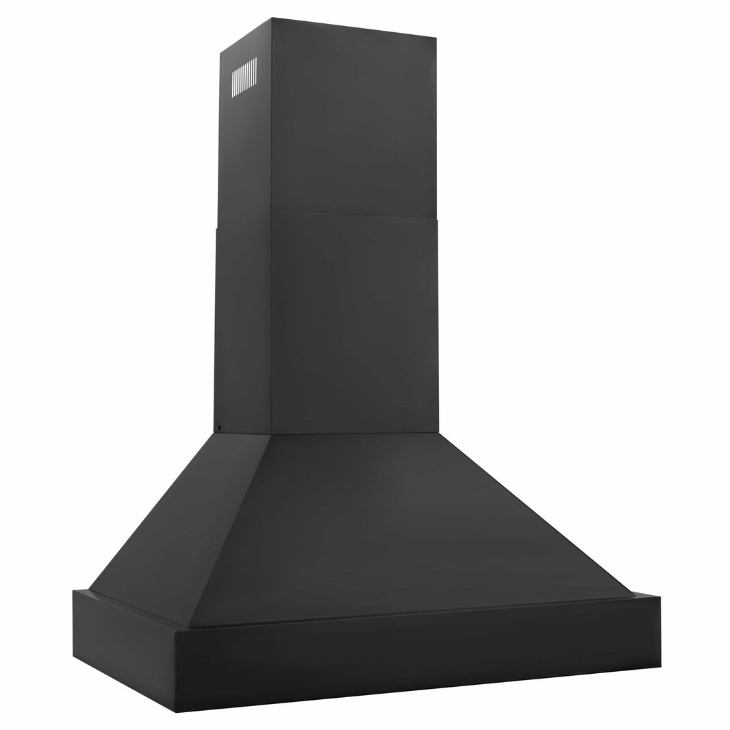 ZLINE 48-Inch Black Stainless Steel Wall Mount Range Hood with 700 CFM Motor (BS655N-48)