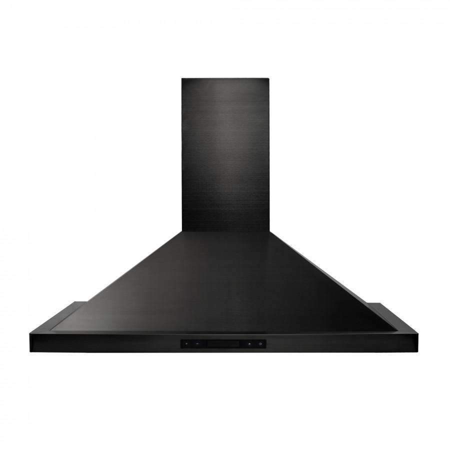 ZLINE 48-Inch Convertible Vent Wall Mount Range Hood in Black Stainless Steel (BSKBN-48)