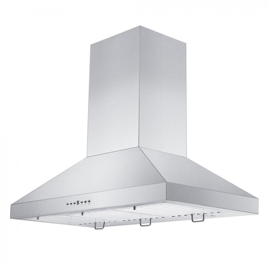 ZLINE 48-Inch Convertible Vent Wall Mount Range Hood in Stainless Steel (KL3-48)