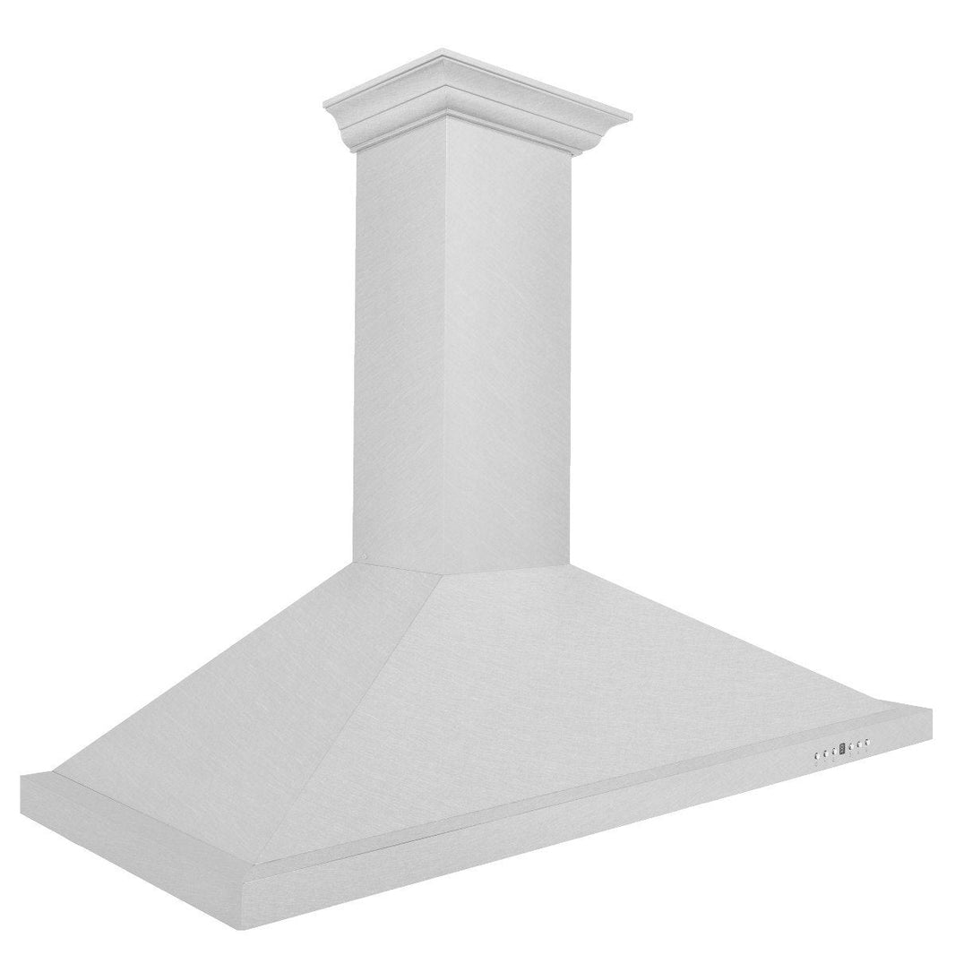 ZLINE 48-Inch Designer Series DuraSnow Stainless Steel Wall Mount Range Hood (8KBS-48)