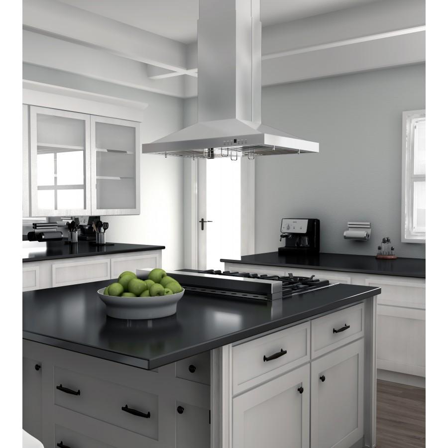 ZLINE 48-Inch Stainless Steel Island Range Hood (GL2i-48)