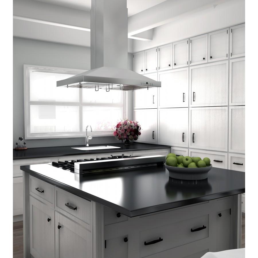 ZLINE 48-Inch Stainless Steel Island Range Hood (GL2i-48)