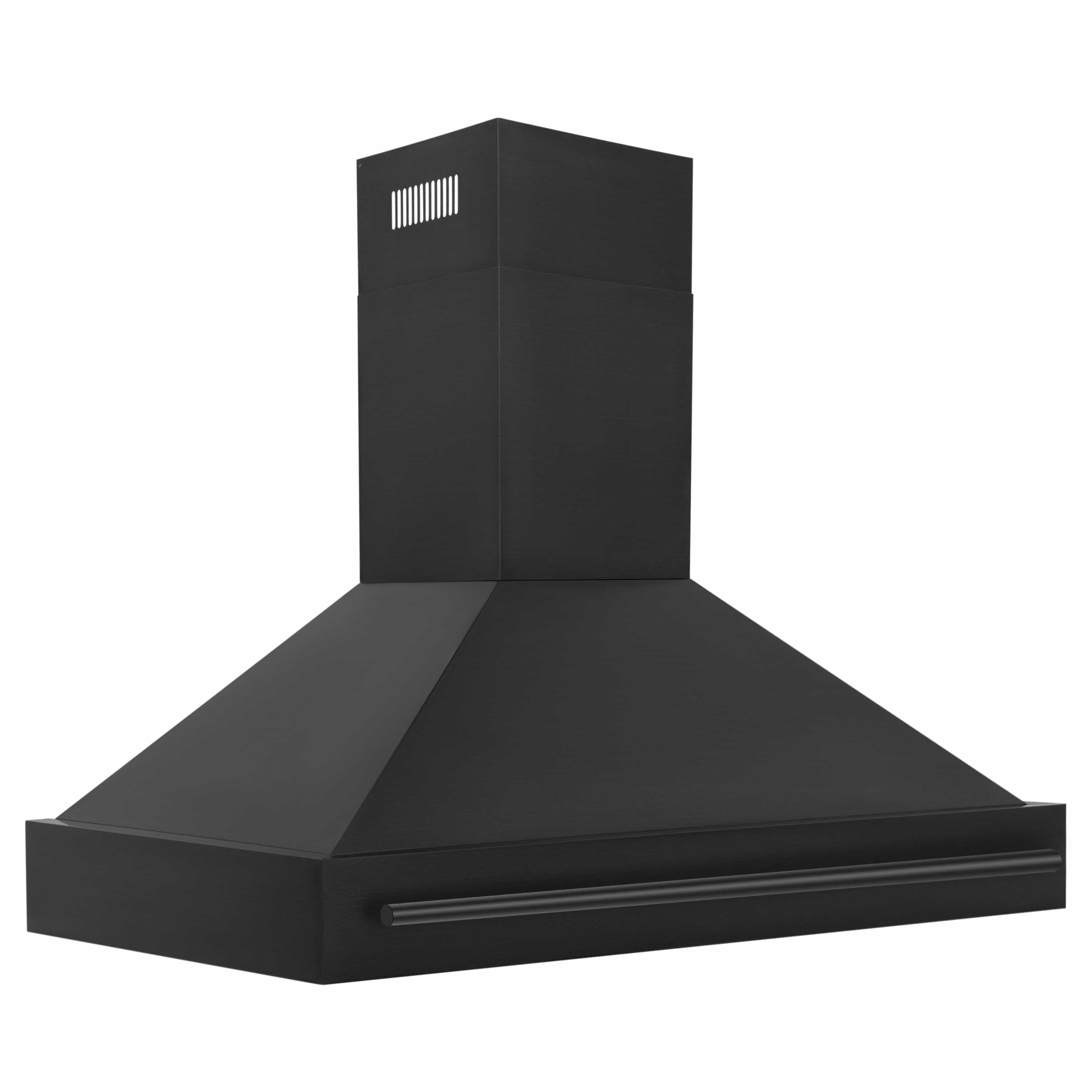 ZLINE 48-Inch Wall Mount Range Hood in Black Stainless Steel (BS655-48-BS)