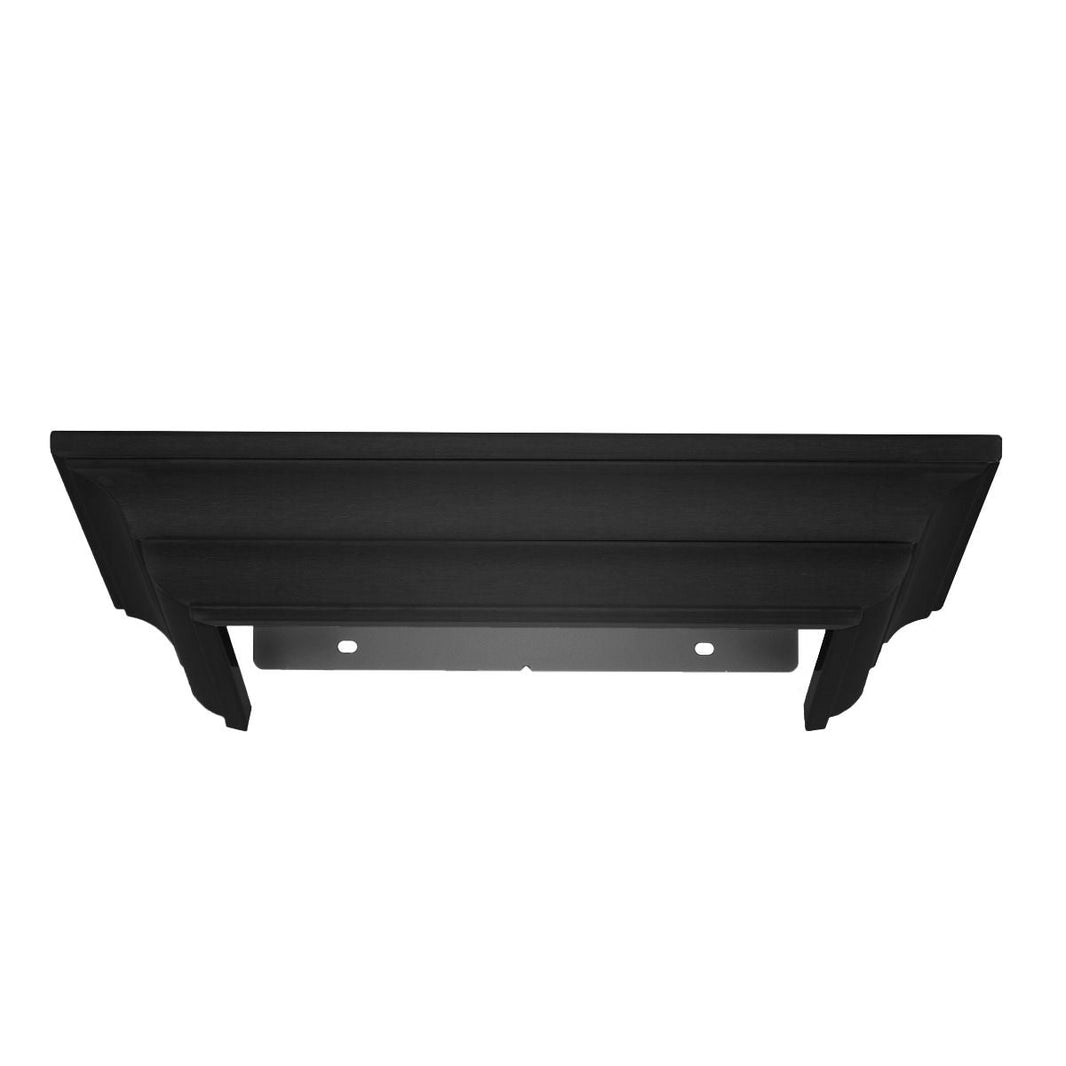 ZLINE Crown Molding Profile 6 For Wall Mount Range Hood in Black Stainless Steel (CM6-BSKBN)